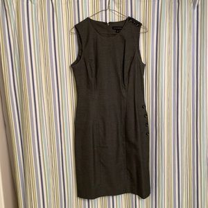 Banana republic gray formal dress (6)